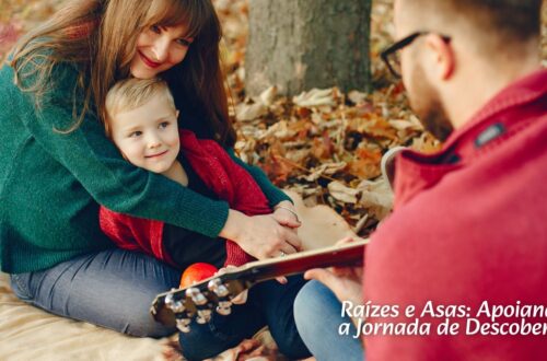 Mãos de pais e filhos adotivos se unindo, simbolizando apoio incondicional na busca por suas origens.